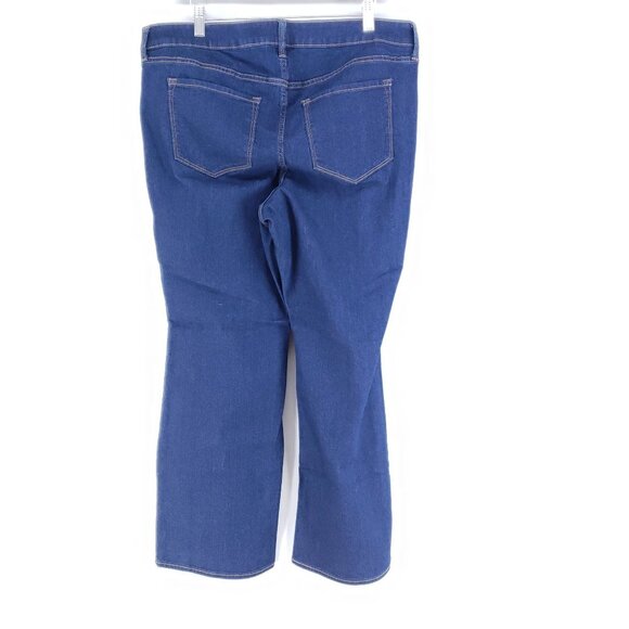 Old Navy Bootcut Jeans Women's Size 18 Dark Wash Stretch - Picture 3 of 7